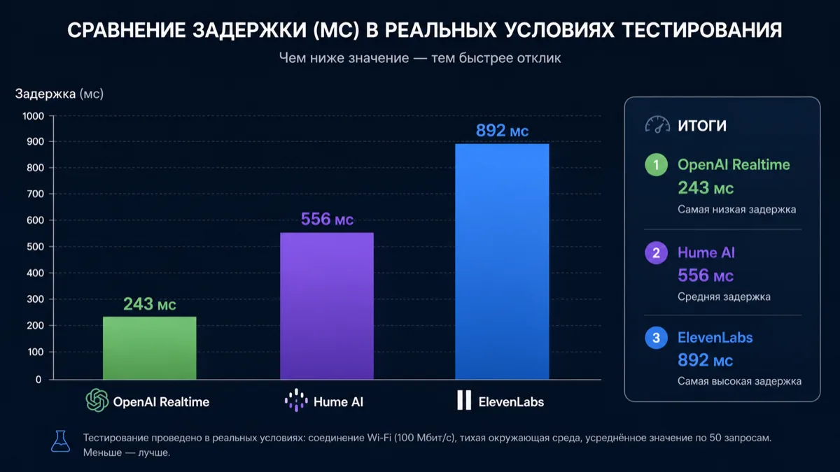 Битва голосовых AI-движков реального времени: Сравнение задержки, эмоциональности и стоимости интеграции для бизнеса